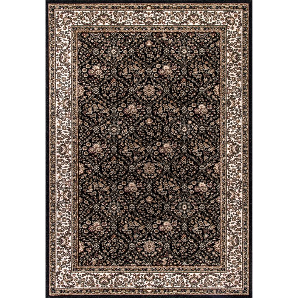 Dynamic Rugs 7211-090 Brilliant 2.2 Ft. X 4.3 Ft. Rectangle Rug in Black